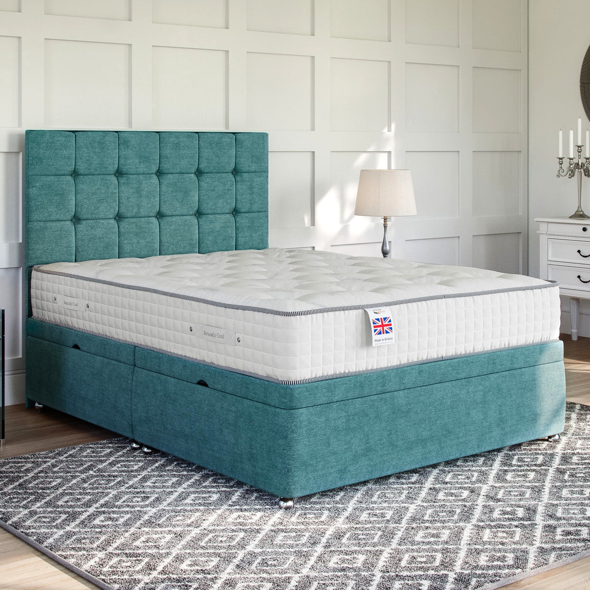 Artisan Side Lift Ottoman Storage Divan Bed Base