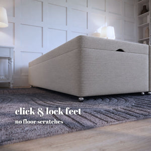 Artisan End Lift Ottoman Storage Divan Bed Base | Divan Base Direct