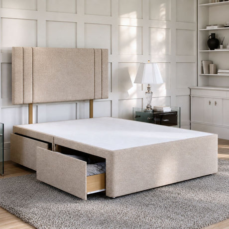 Artisan Essentials Platform Top Divan Bed Base Only | Divan Base Direct