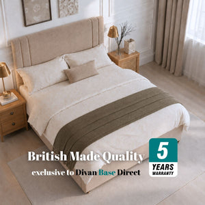Artisan Essentials Platform Top Divan Bed Base Only | Divan Base Direct