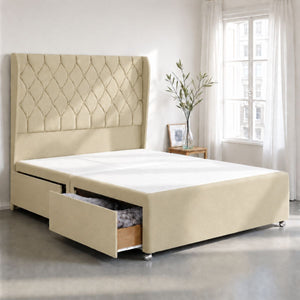 Artisan Luxury Platform Top Divan Bed Base Only | Divan Base Direct