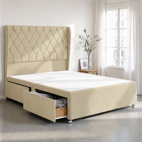 Artisan Luxury Platform Top Divan Bed Base Only | Divan Base Direct