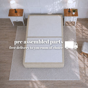 Artisan Luxury Platform Top Divan Bed Base Only | Divan Base Direct