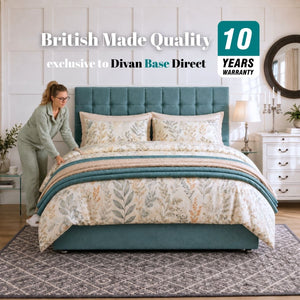 Artisan Side Lift Ottoman Storage Divan Bed Base | Divan Base Direct