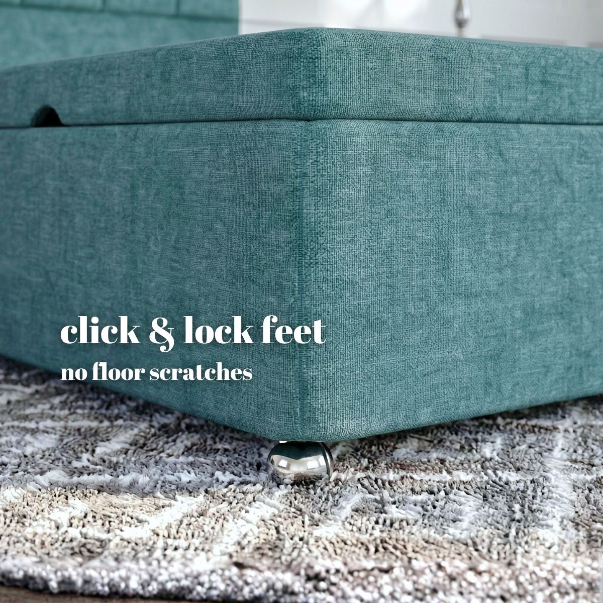 Artisan Side Lift Ottoman Storage Divan Bed Base | Divan Base Direct