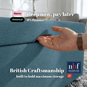 Artisan Side Lift Ottoman Storage Divan Bed Base | Divan Base Direct