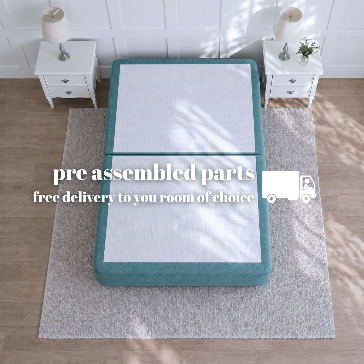 Artisan Side Lift Ottoman Storage Divan Bed Base | Divan Base Direct