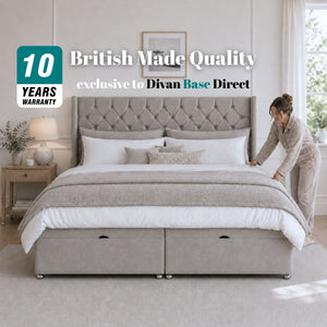 Artisan End Lift Ottoman Storage Divan Bed Base | Divan Base Direct