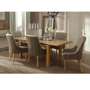 Bromley Extendable Solid Oak Dining Table CLEARANCE
