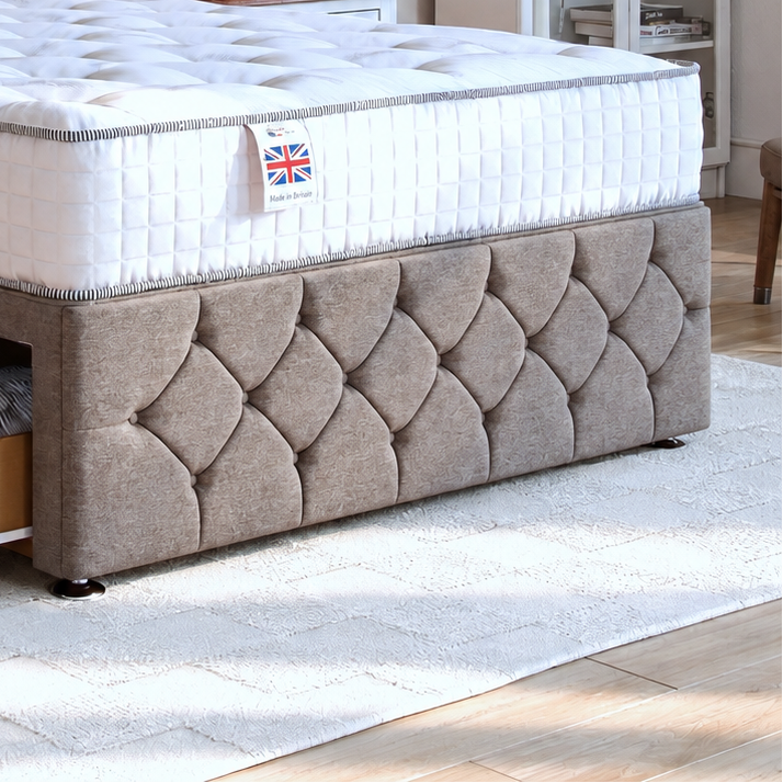 Chesterfield Upholstered Footboard