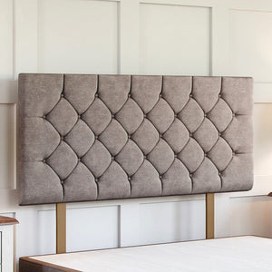 Chesterfield Strutted Upholstered Headboard