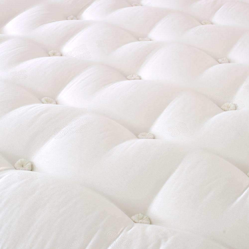 Shire Brecon 4000 Pocket Sprung Natural Fillings Pillow Top Divan Bed Set