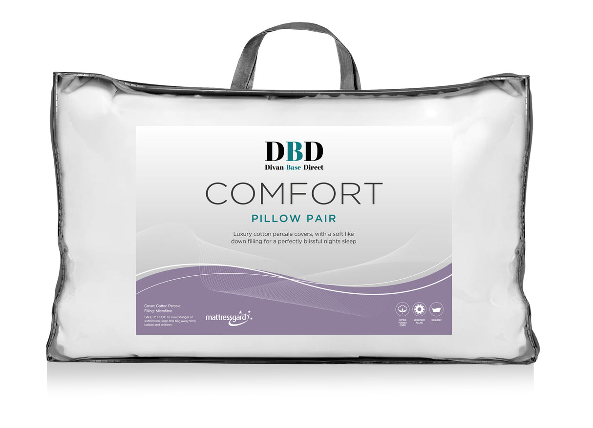 Luxury Comfort Pillow Pair
