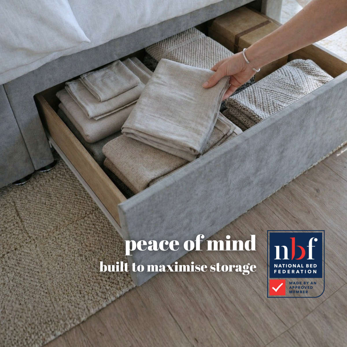 Grandeur Platform Top Divan Bed Base Only | Divan Base Direct