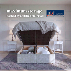 Grandeur Luxury End Lift Ottoman Divan Bed Base | Divan Base Direct