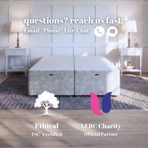 Grandeur Luxury End Lift Ottoman Divan Bed Base | Divan Base Direct
