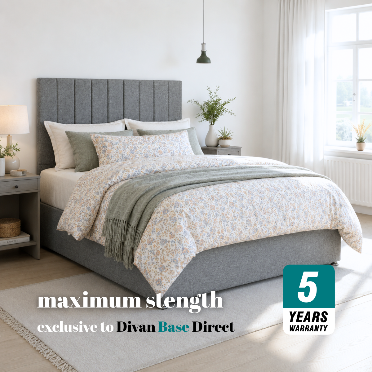 Signature Heavy Duty Divan Bed Base Only | Divan Base Direct