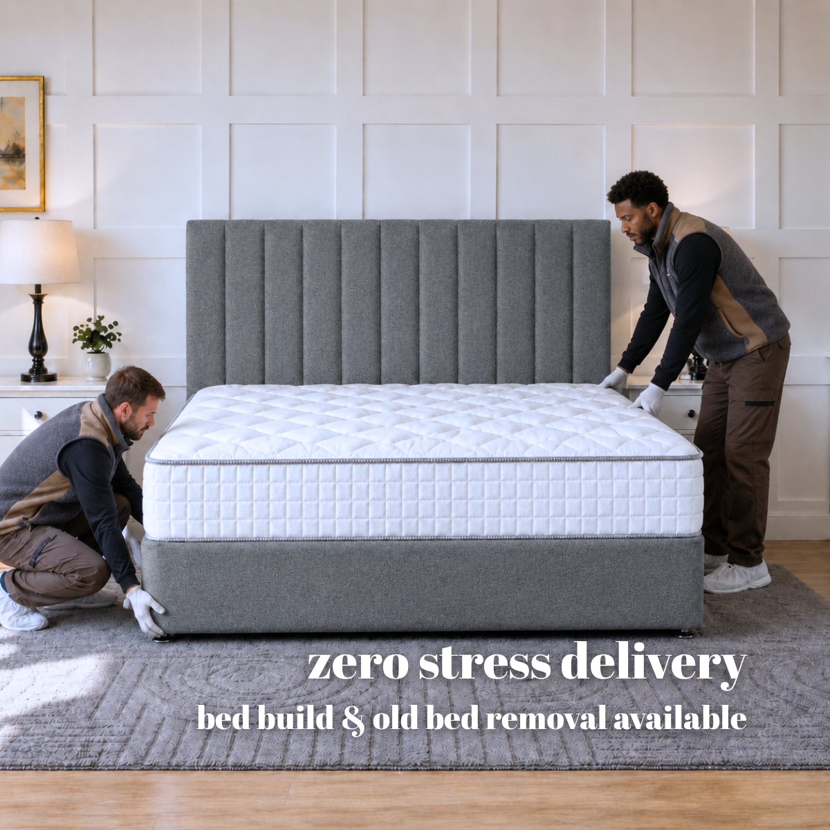 Signature Heavy Duty Divan Bed Base Only | Divan Base Direct