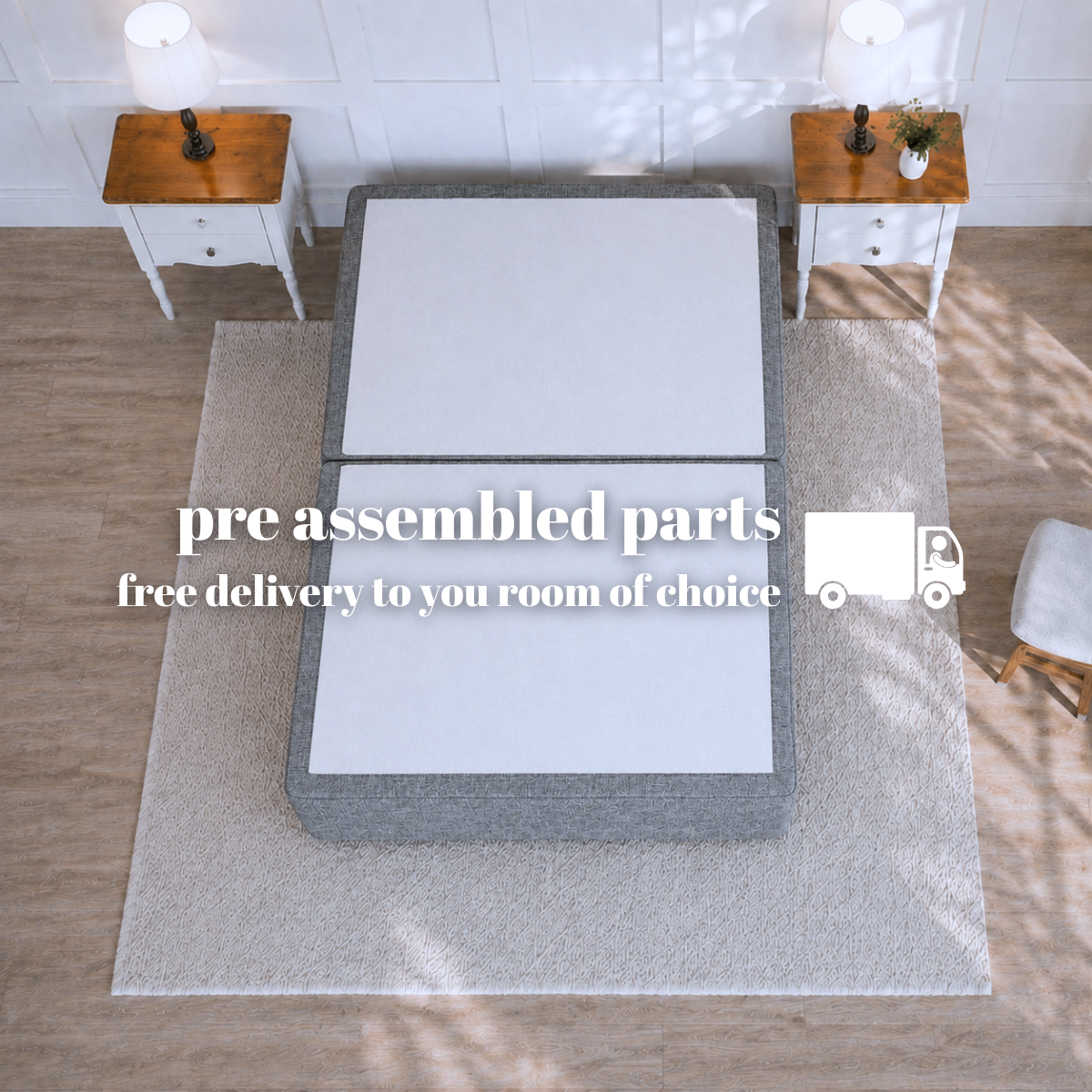 Signature Heavy Duty Divan Bed Base Only | Divan Base Direct