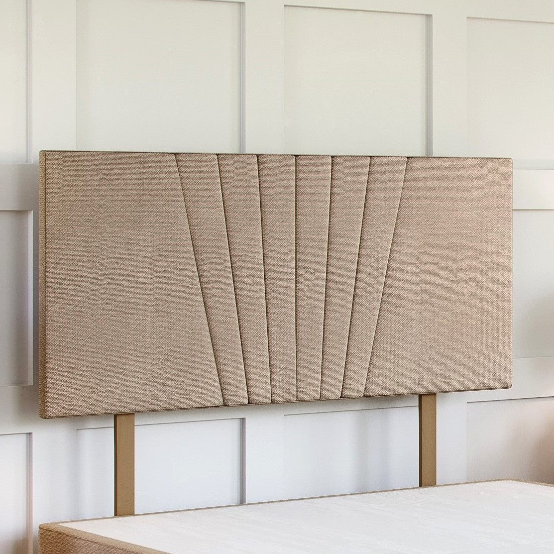 🎁 Bathwick Strutted Upholstered Headboard (100% off)