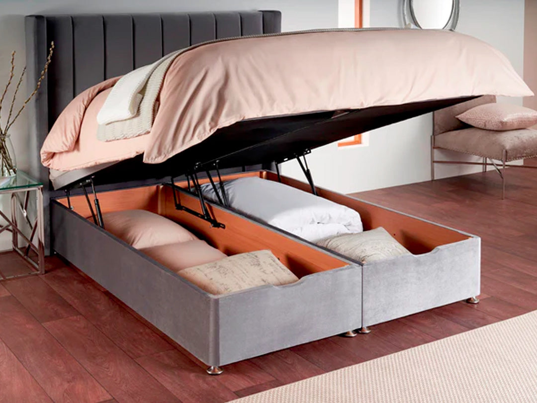 Ottoman storage end lift on sale divan bed base