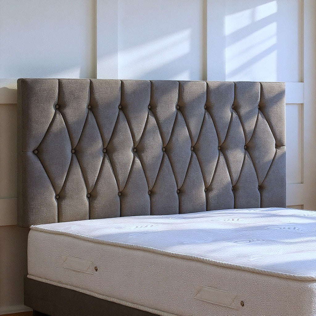 Matera Ottoman Bed Set with Strutted Headboard