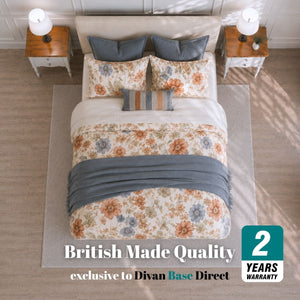 Grandeur Reinforced Platform Top Divan Bed Base Only | Divan Base Direct