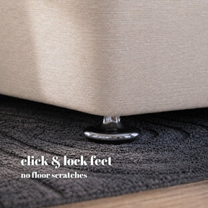 Grandeur Reinforced Platform Top Divan Bed Base Only | Divan Base Direct