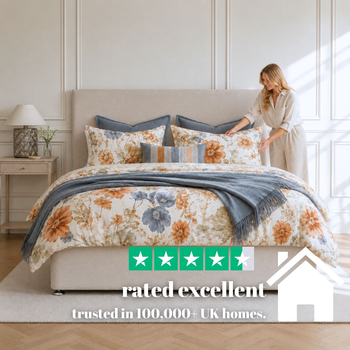 Grandeur Reinforced Platform Top Divan Bed Base Only | Divan Base Direct