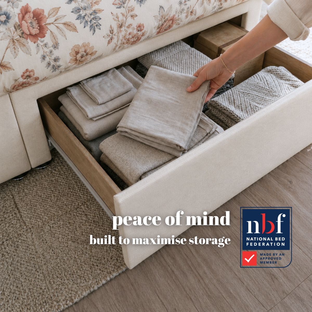 Grandeur Reinforced Platform Top Divan Bed Base Only | Divan Base Direct