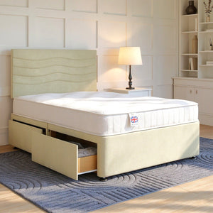 Sandringham Divan Bed Set with Strutted Headboard