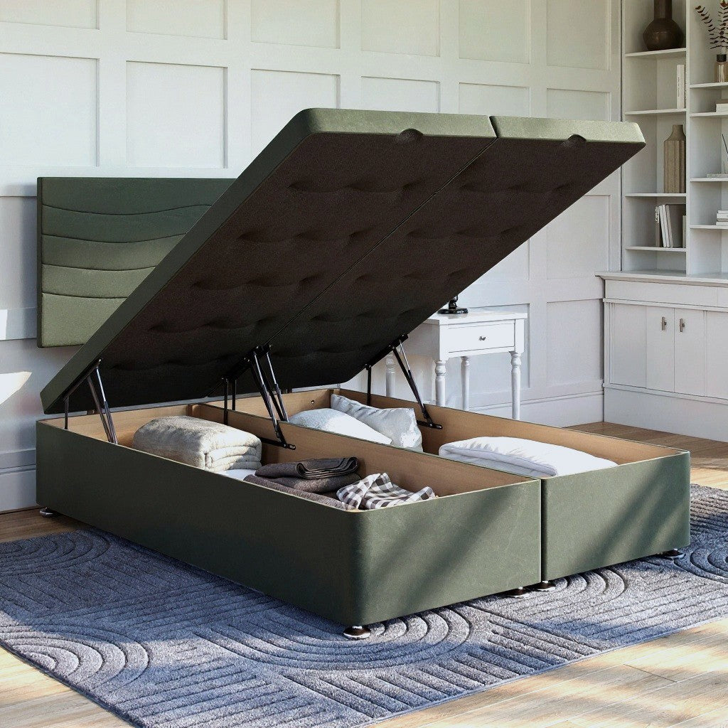 Sandringham Ottoman Bed Set with Strutted Headboard