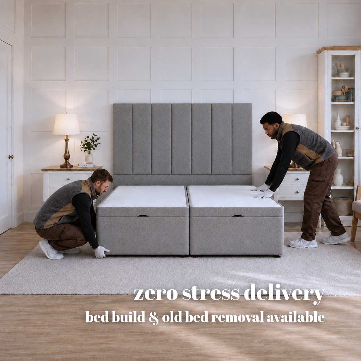 Signature Ottoman Storage End Lift Divan Bed Base