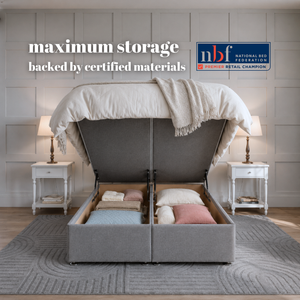 Signature Ottoman Storage End Lift Divan Bed Base
