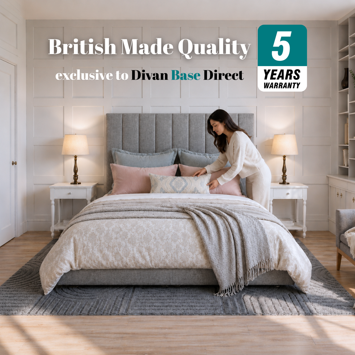 Signature Ottoman Storage End Lift Divan Bed Base