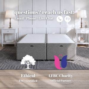 Signature Ottoman Storage End Lift Divan Bed Base