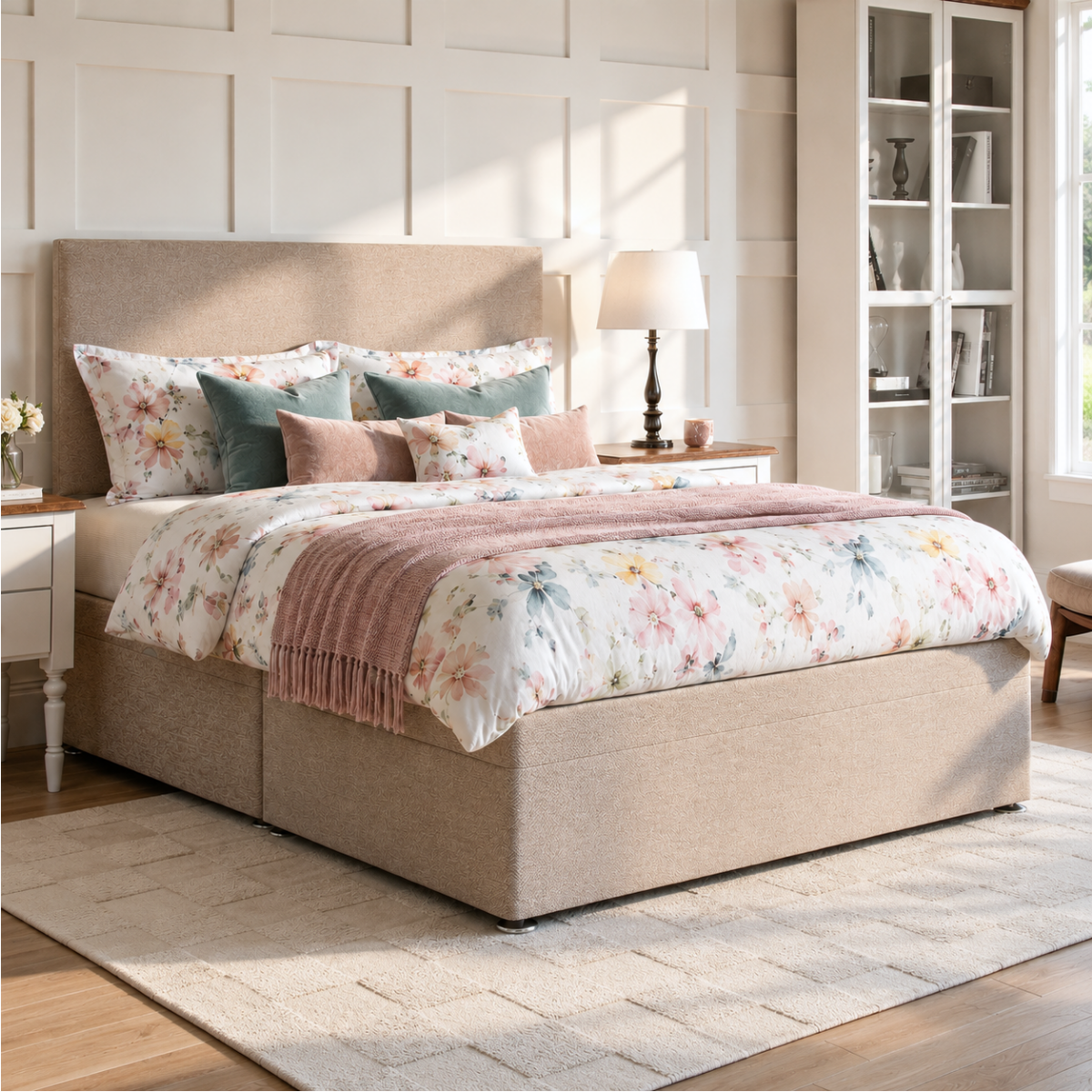 Grandeur Luxury Side Lift Ottoman Divan Bed Base