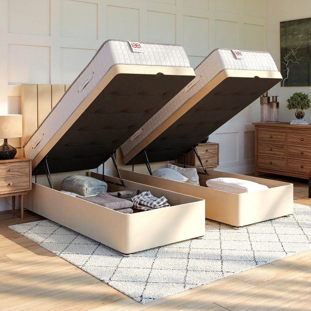 Zip and Link End Lift Ottoman Divan Bed Base Only