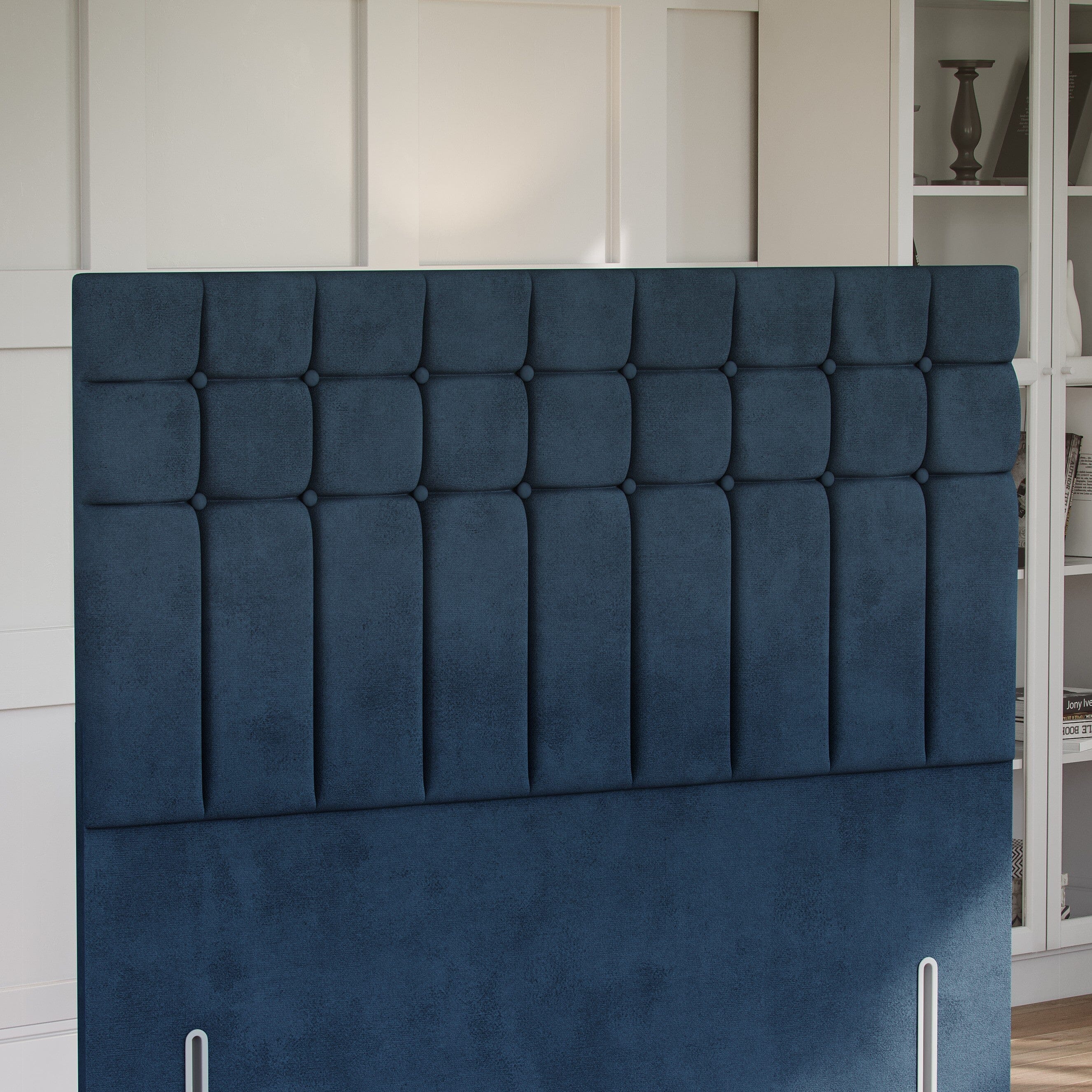 Amalfi Floor Standing Upholstered Headboard Headboard Divan Base Direct 