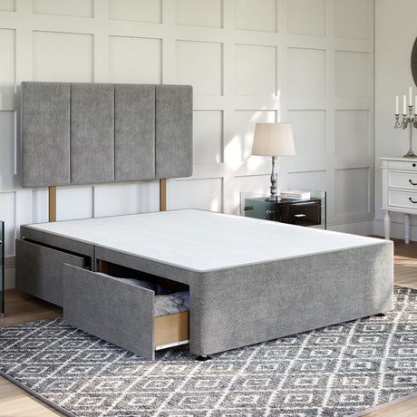 Arezzo Divan Bed Set with Strutted Headboard Divan bed Divan Base Direct 