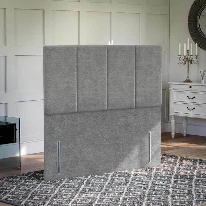 Arezzo Floor Standing Upholstered Headboard Headboard Divan Base Direct 
