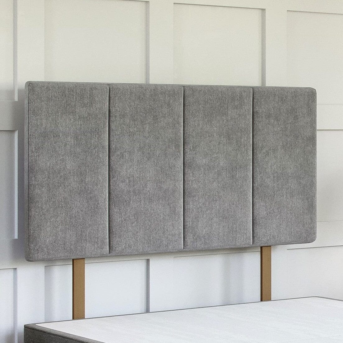 Arezzo Strutted Upholstered Headboard Headboard Divan Base Direct 