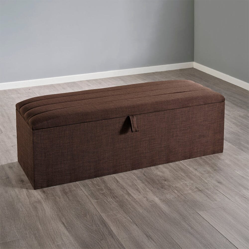 Callisto Ottoman Storage Box Ottoman Storage Boxes Divan Base Direct 