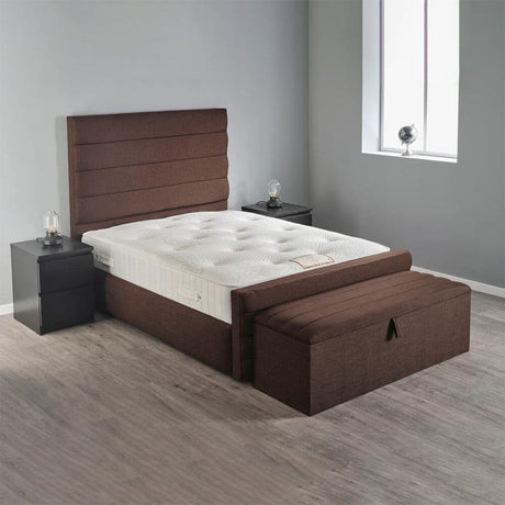 Callisto Ottoman Storage Box Ottoman Storage Boxes Divan Base Direct 
