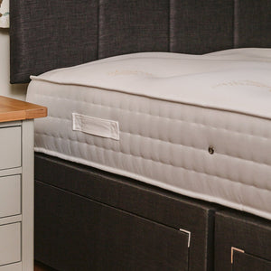 Cashmere Wool 1000 Pocket Sprung Hotel Divan Bed Set