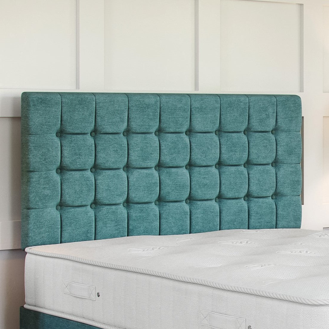 County Strutted Upholstered Headboard