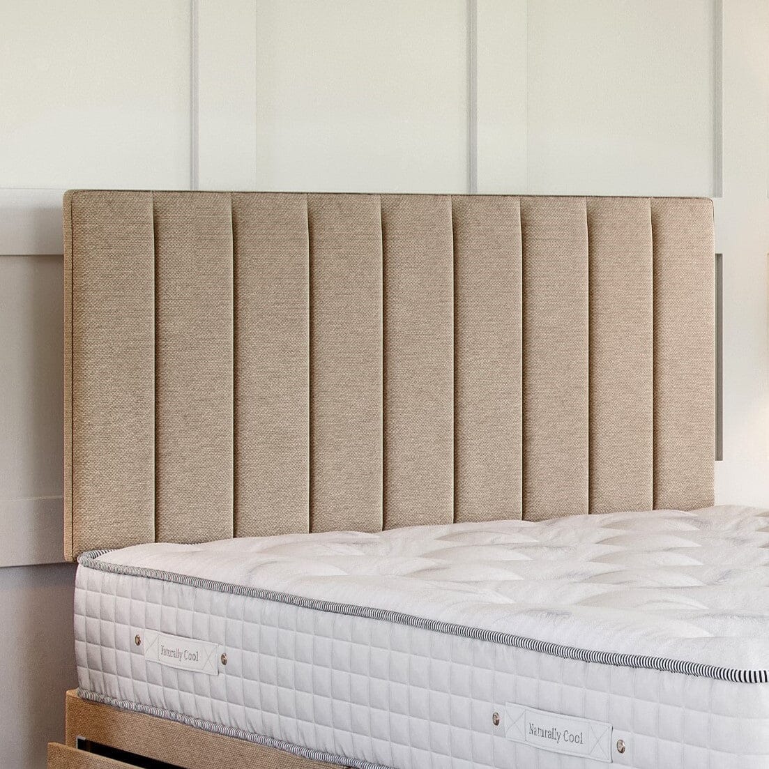 Florence Divan Bed Set with Strutted Headboard Divan bed Divan Base Direct 