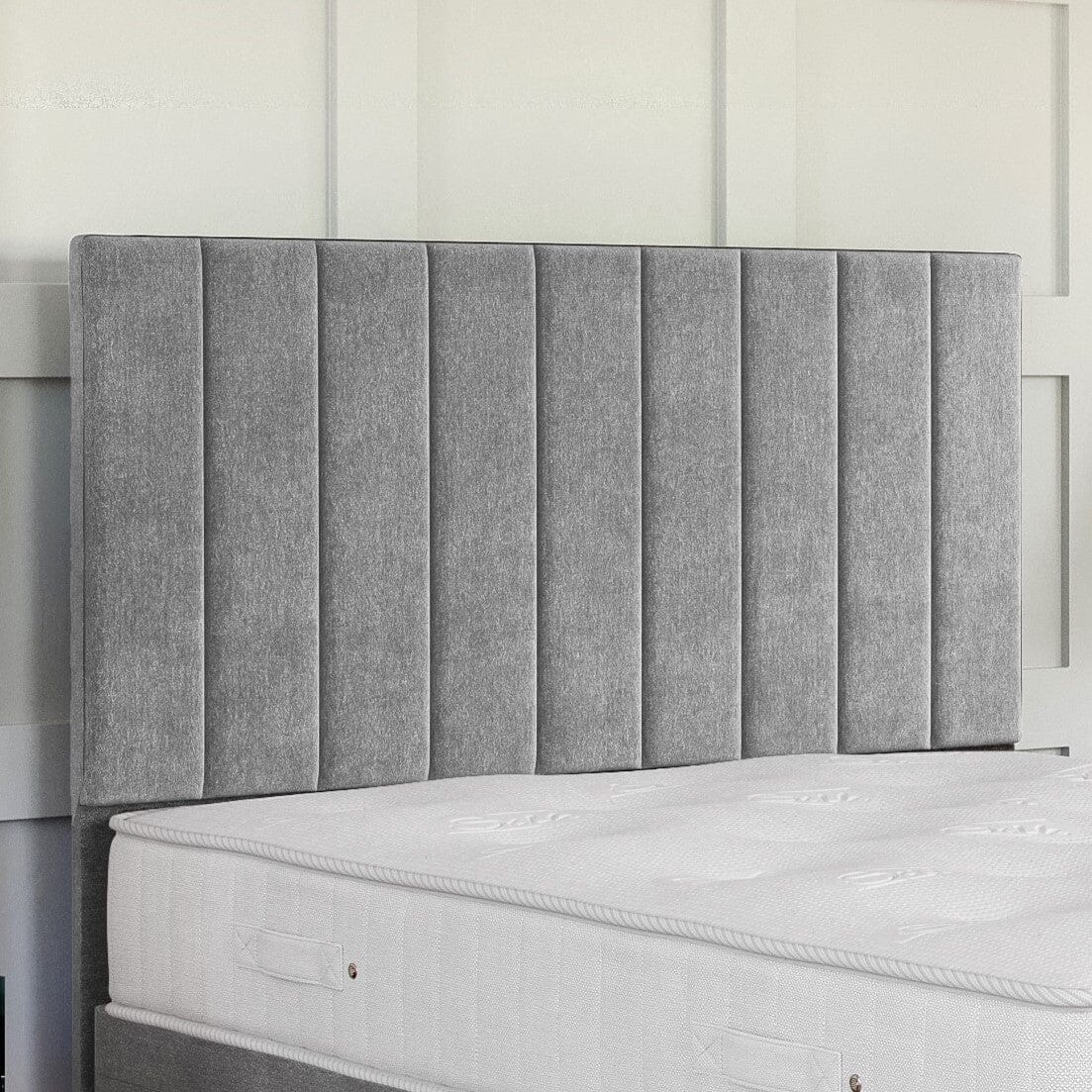 Florence Ottoman Bed Set with Floor Standing Headboard Ottoman Bed Set Divan Base Direct 