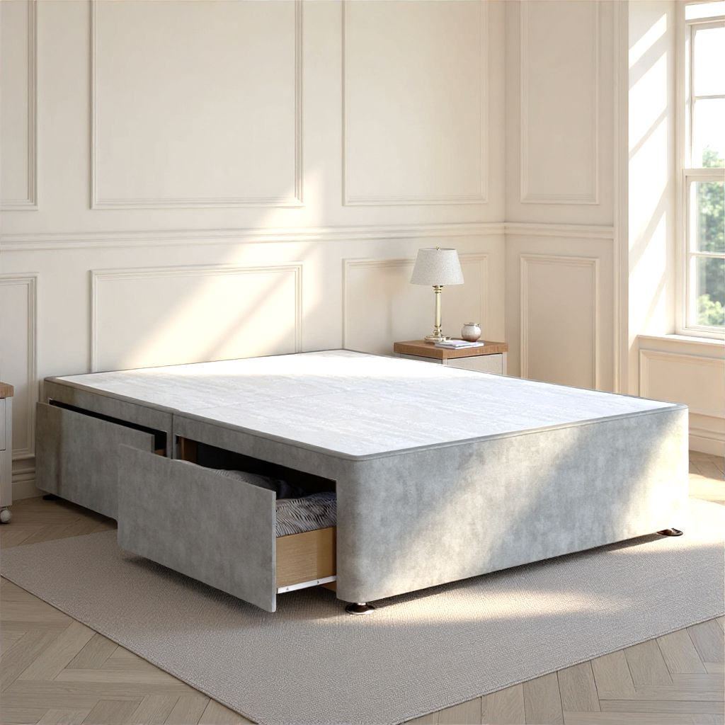 Grandeur Platform Top Divan Bed Base Only Divan Base Divan Base Direct