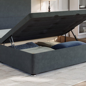 Half End Lift Ottoman Divan Bed Base Divan Ottoman Base Divan Base Direct 